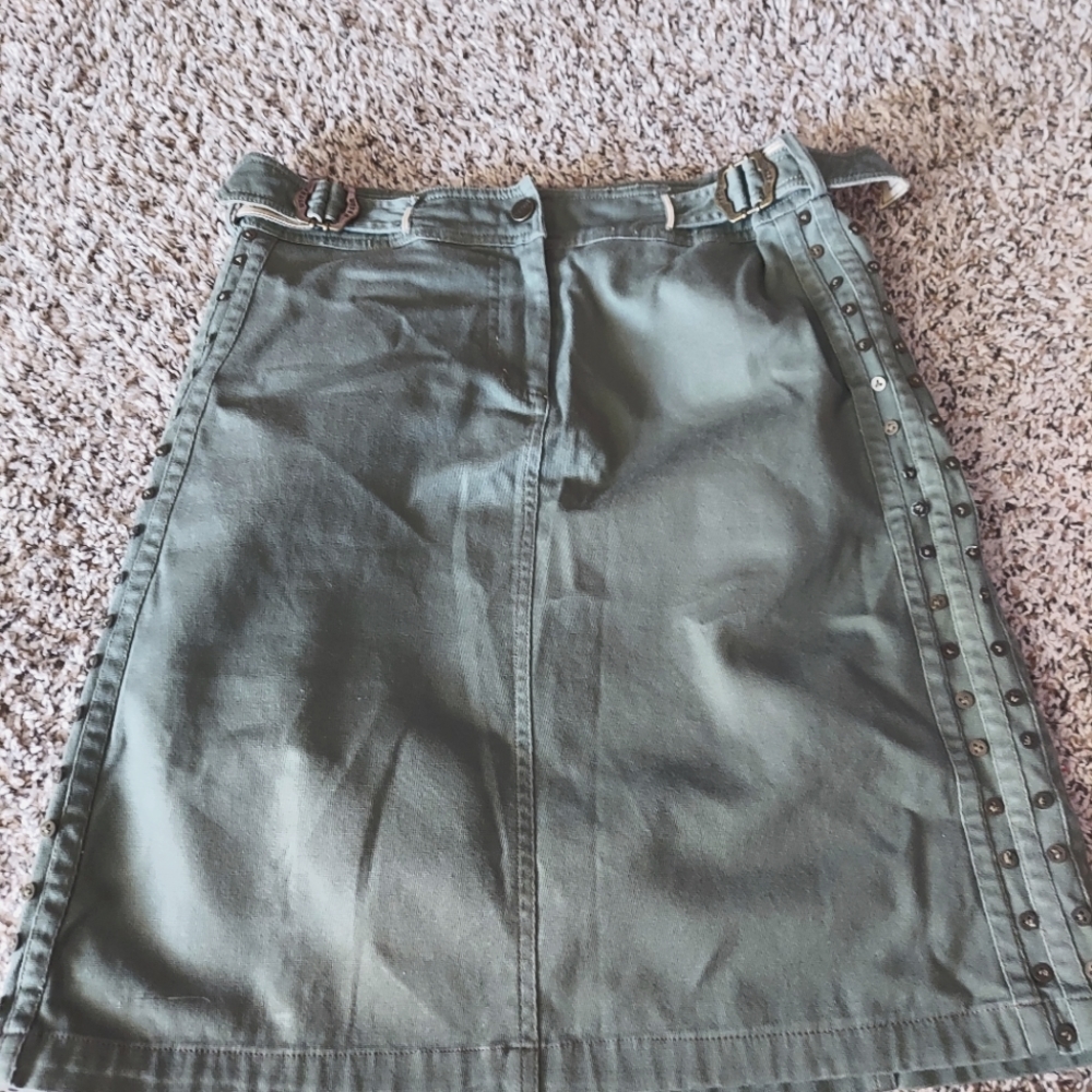 Vintage skirt armycore grunge